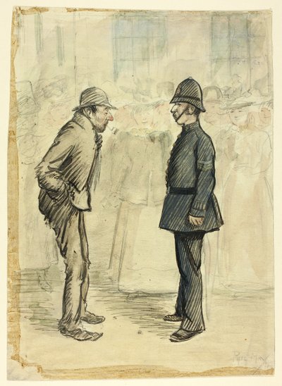Policier et vagabond - Philip William May