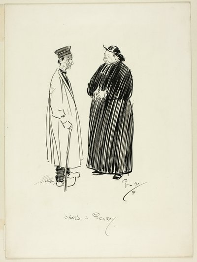 Croquis en Picardie - Philip William May