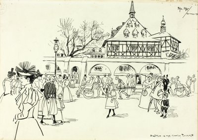 Croquis à Midway Plaisance - Philip William May