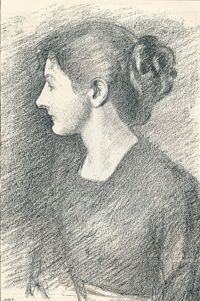 Portrait de Mlle Emma Froude, vers 1893 - Philip Wilson Steer