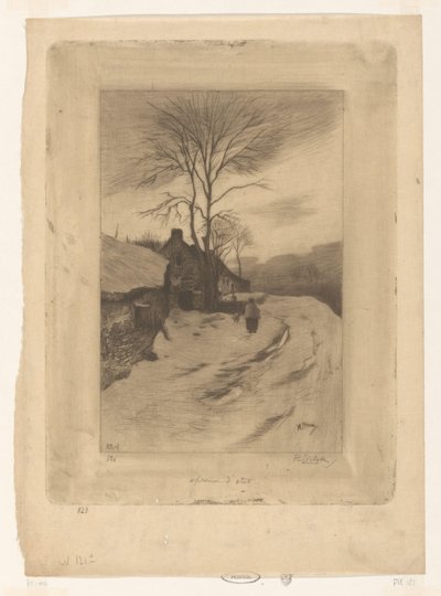 Hiver - Philip Zilcken (signed by artist)