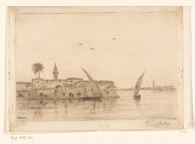 Au bord du Nil - Philip Zilcken (signed by artist)