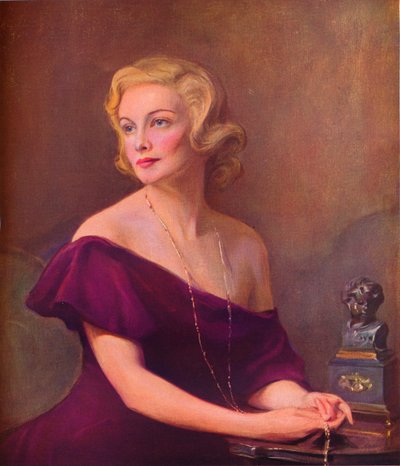 Portrait de Madeleine Carroll, 1935, 1936 - Philip de László