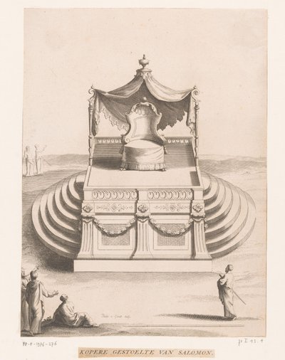 Trône en cuivre de Salomon - Philip van Gunst
