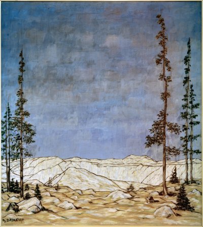 Paysage de montagne, (paysage d