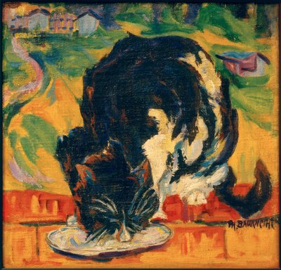 Chat mangeant - Philipp Bauknecht