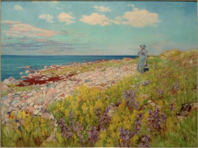 Sur la plage - Philipp Franck