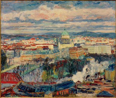 Vue de Potsdam avec l