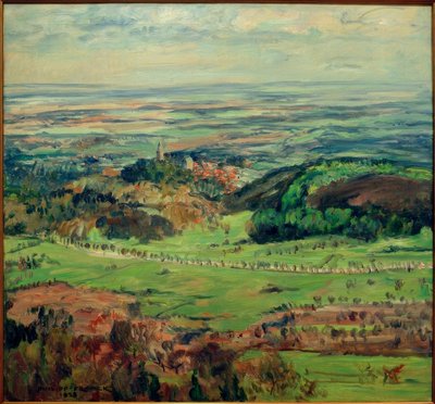 Vue sur la plaine de la Main - Philipp Franck