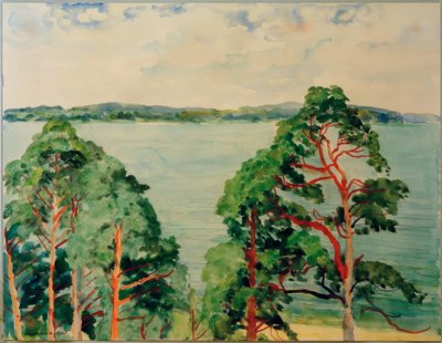 Paysage du Wannsee - Philipp Franck