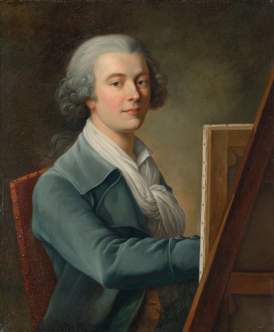 Autoportrait, vers 1785 - Philipp Friedrich Hetsch
