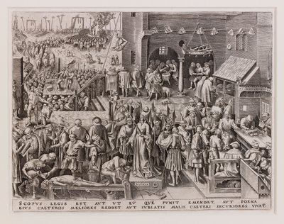 Justice, vers 1560 - Philipp Galle