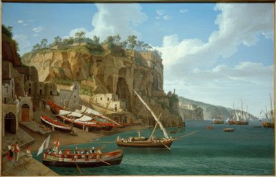 J.Ph. Hackert, Marina Piccola à Sorrente / Peinture, 1794 - Philipp Hackert