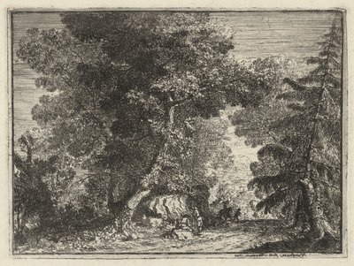 Une route à travers les bois - Philipp Hieronymus Brinckmann