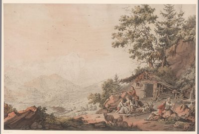 Famille près d