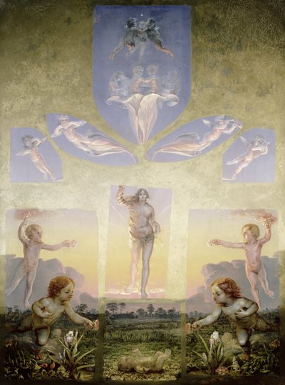 Le Matin (deuxième version), c.1808-9 - Philipp Otto Runge