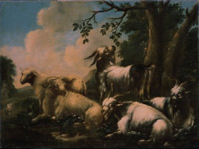 Repos du troupeau - Philipp Peter Roos