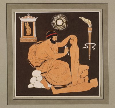 Prometheus formt aus Lehm den Menschen - Philipp Veit
