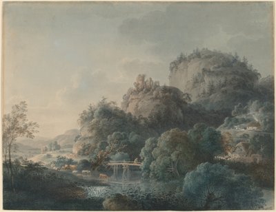 Les ruines du monastère d