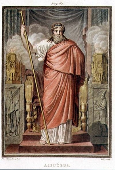 Assuérus, costume pour 