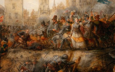 Défense de Tournai par la princesse d