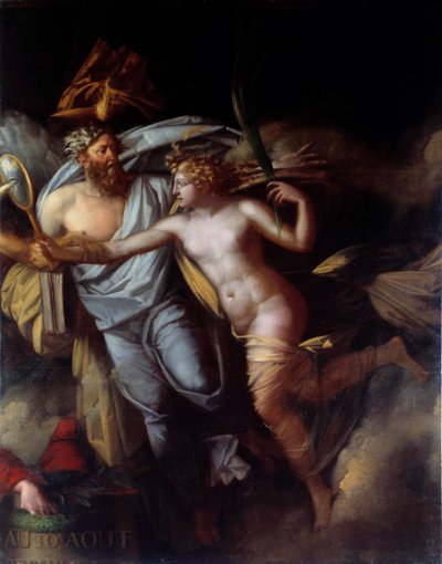 Révolution française : Le triomphe du peuple français le 10 août - Philippe Auguste Hennequin
