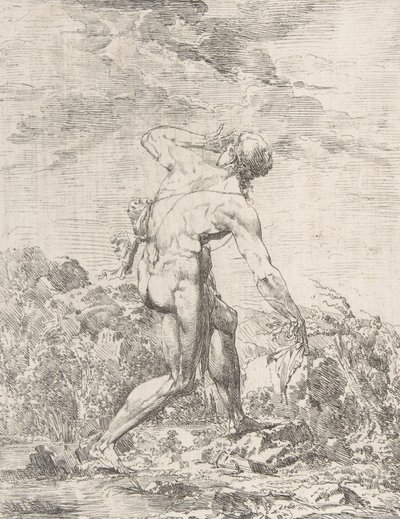 Milon de Crotone, n.d. - Philippe Auguste Hennequin