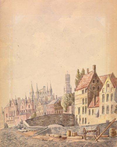 Bruges - Philippe Auguste de Peellaert
