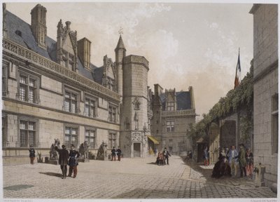 Hôtel et musée de Cluny, Paris, illustration de 