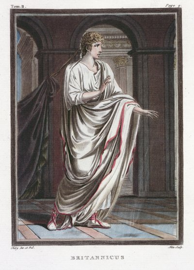 Britannicus, costume pour 