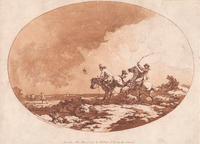 Un jour venteux - Philippe Jacques de Loutherbourg