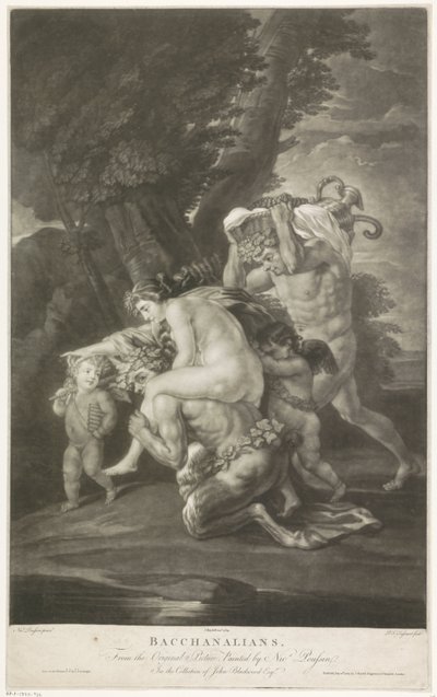 Bacchantes - Philippe Joseph Tassaert