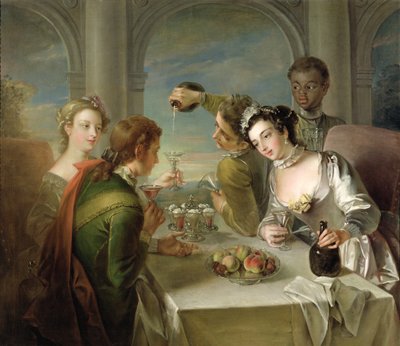 Le Sens du goût, c.1744-47 - Philippe Mercier