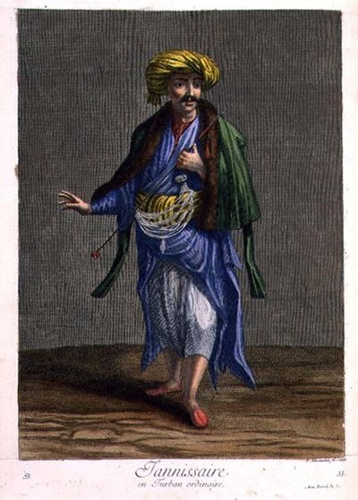 Janissaire, en turban ordinaire - Philippe Simonneau