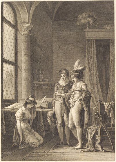 Joconde: Le pardon - Philippe Triere after Jean Baptiste Mallet