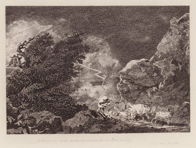 Une tempête - Philippe de (after) Loutherbourg