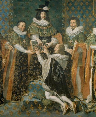 Louis XIII accueille le duc de Longueville dans l