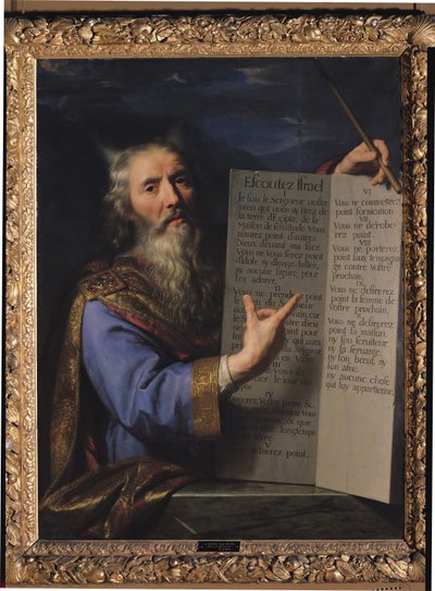 Moïse avec les Tables de la Loi - Philippe de Champaigne