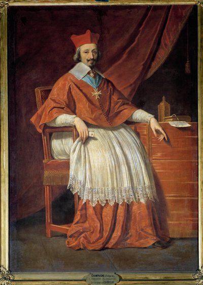 Portrait en pied du Cardinal de Richelieu - Philippe de Champaigne