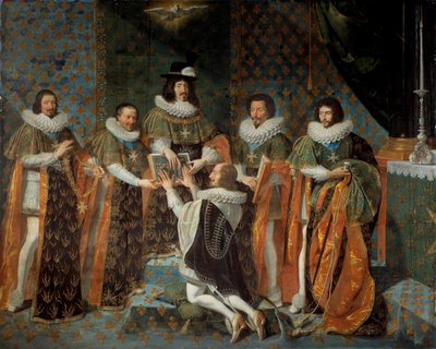 Réception par Louis XIII de Henri II d