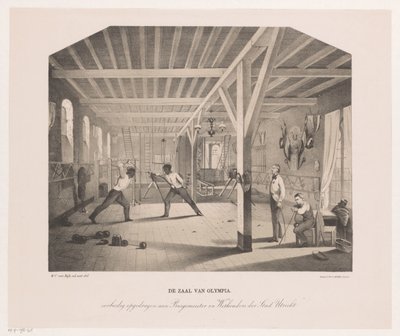 Vue dans la salle d