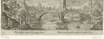 Pêche à la ligne - Philips Galle (attributed to workshop of)