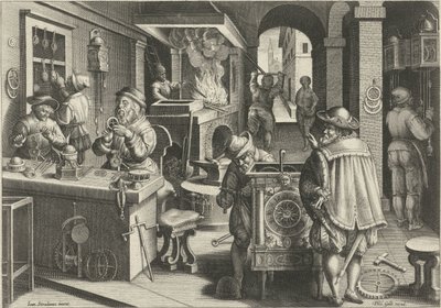 Horlogers - Philips Galle (attributed to workshop of)