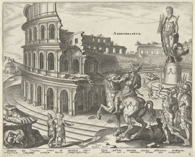 Colisée à Rome - Philips Galle
