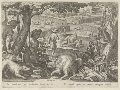 Chasse au sanglier - Philips Galle