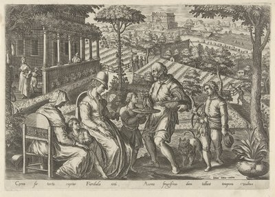 Chasse à la fauvette - Philips Galle