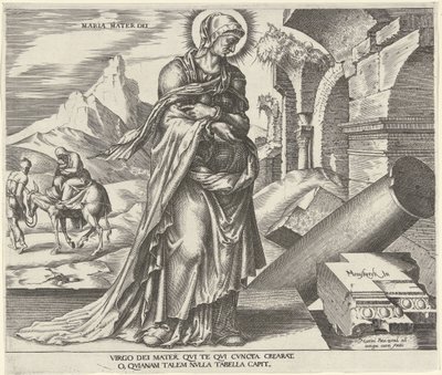 Marie (Marie Mater Dei) - Philips Galle