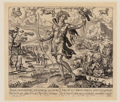 Printemps, extrait des Quatre Saisons - Philips Galle