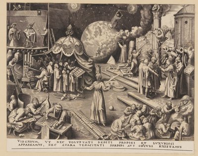 La tempérance, tirée des Sept vertus - Philips Galle
