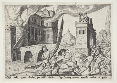 La capture de Tirsah - Philips Galle